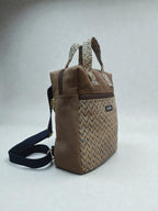 Evdokia / Coffee brown backpack
