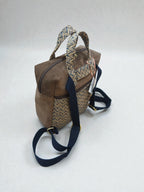 Evdokia / Coffee brown backpack