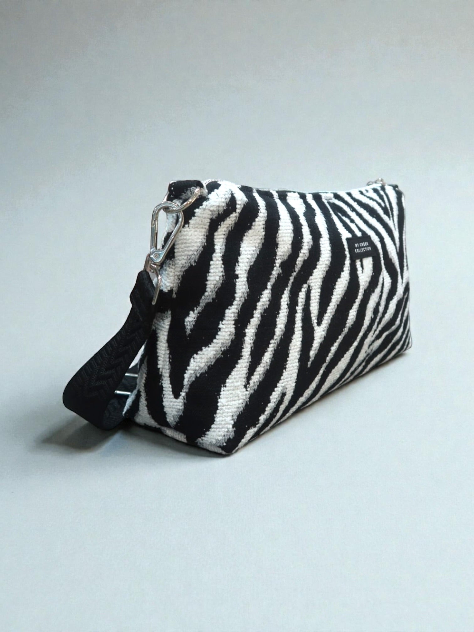 Kallia / Zebra medium baguette bag