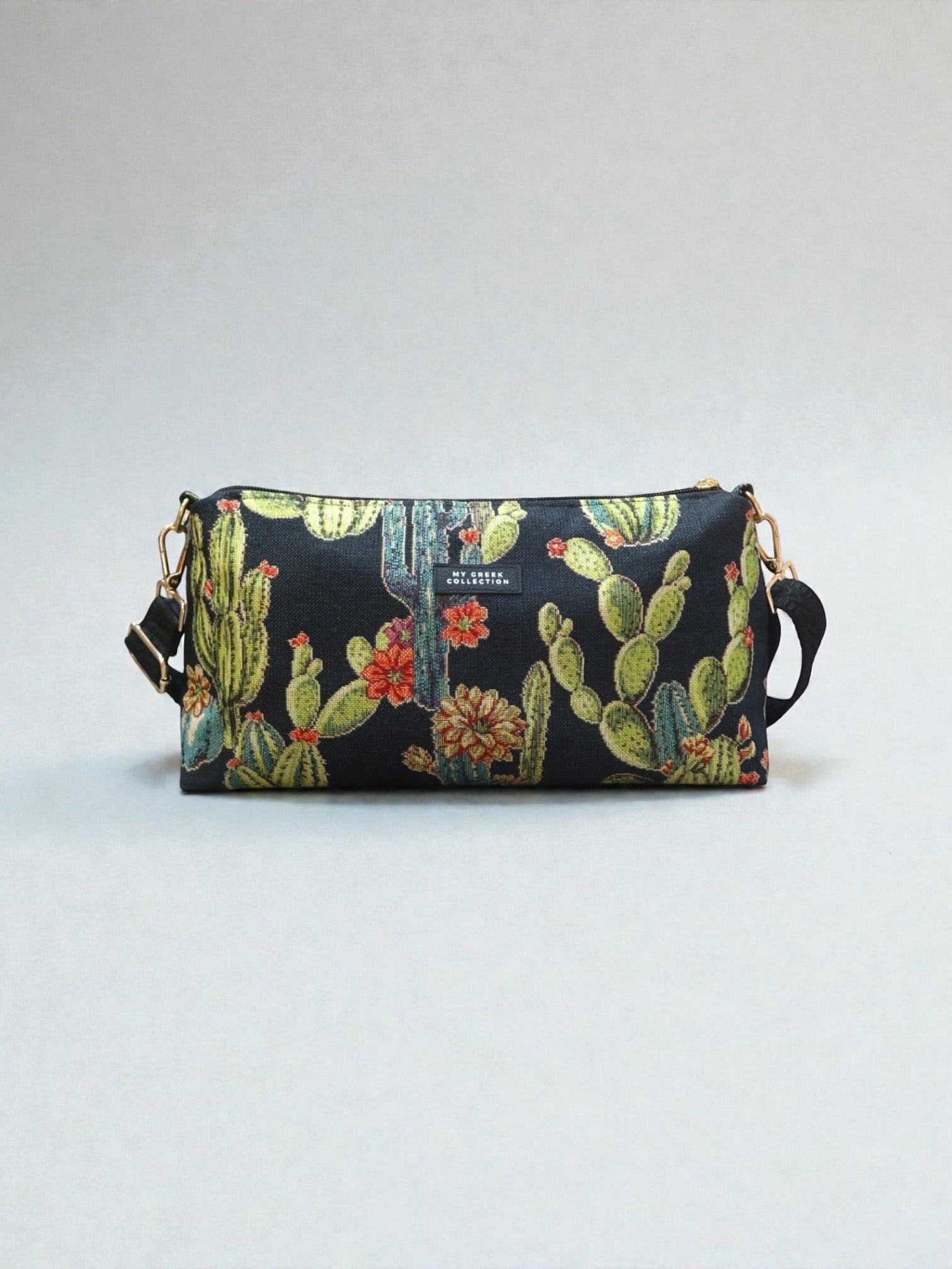 Kallia / cactus baguette bag
