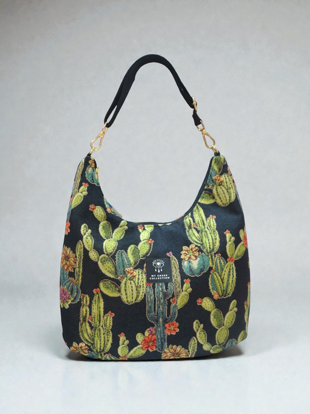 Hecate / cactus hobo bag
