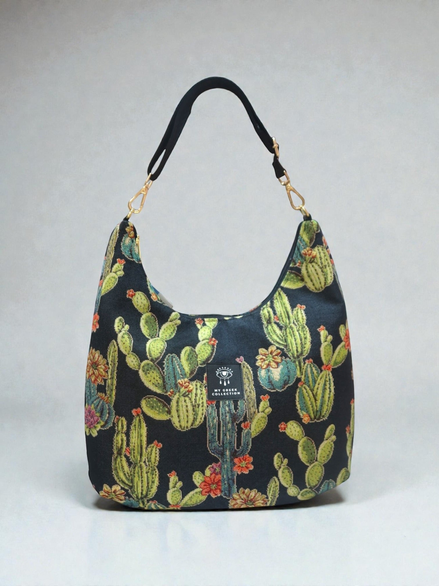 Hecate / cactus hobo bag