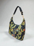 Hecate / cactus hobo bag