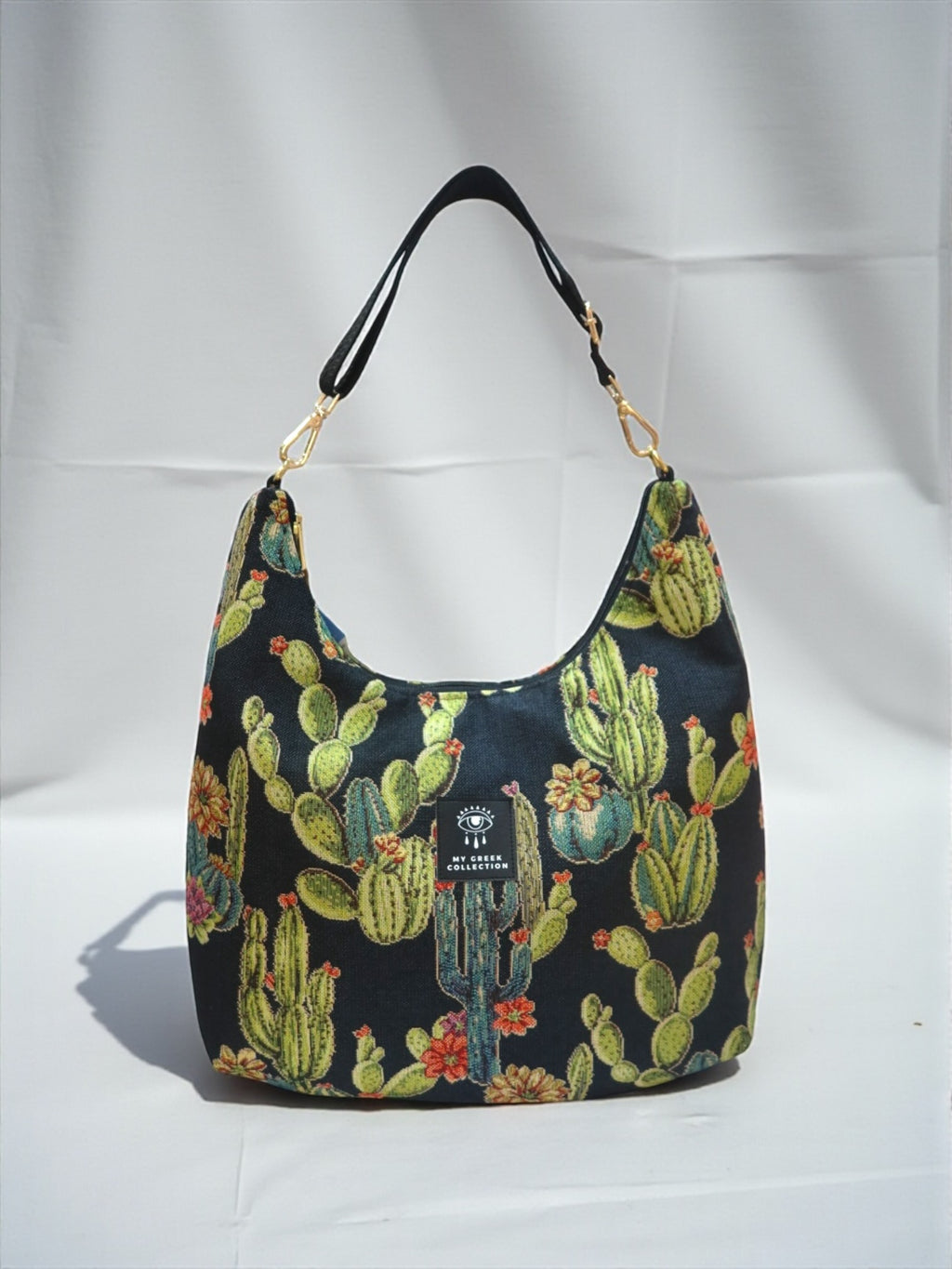 Hecate / cactus hobo bag