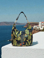 Hecate / cactus hobo bag