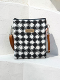 Meltemi / Black & white Crossbody small Bag
