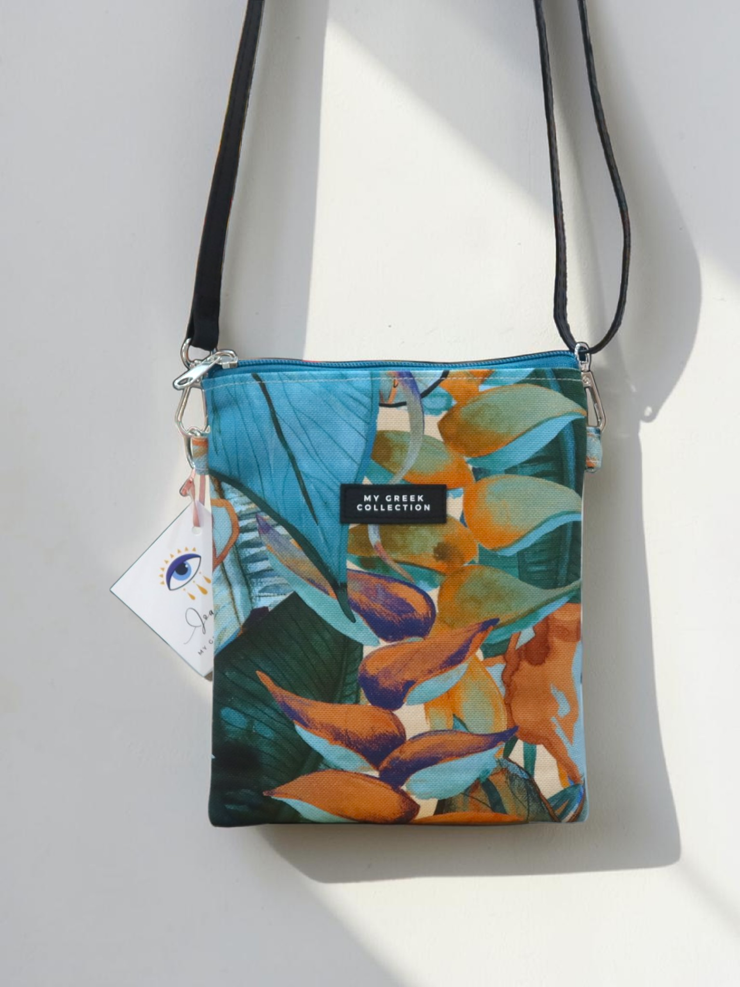Meltemi / Leaves Crossbody small Bag