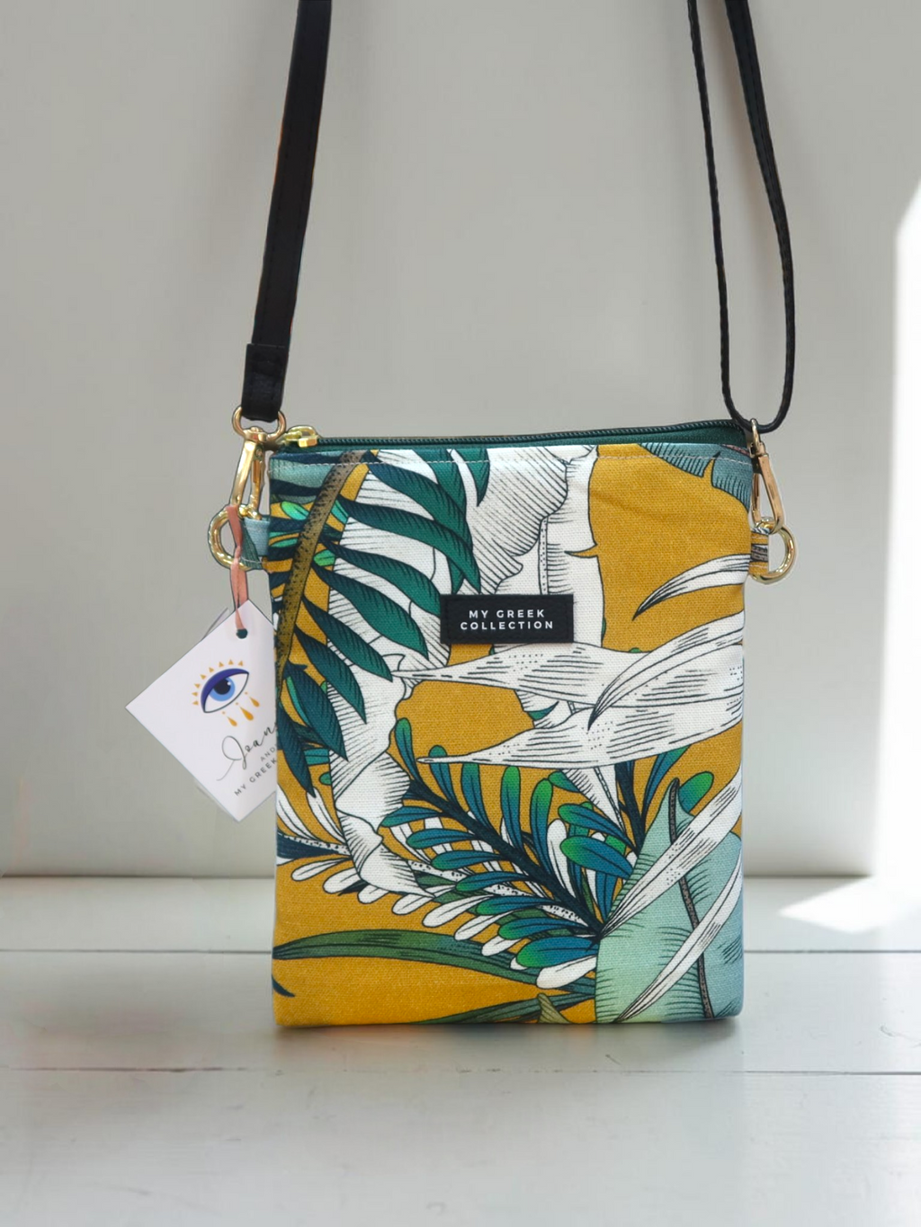 Meltemi / Leaves Crossbody small Bag