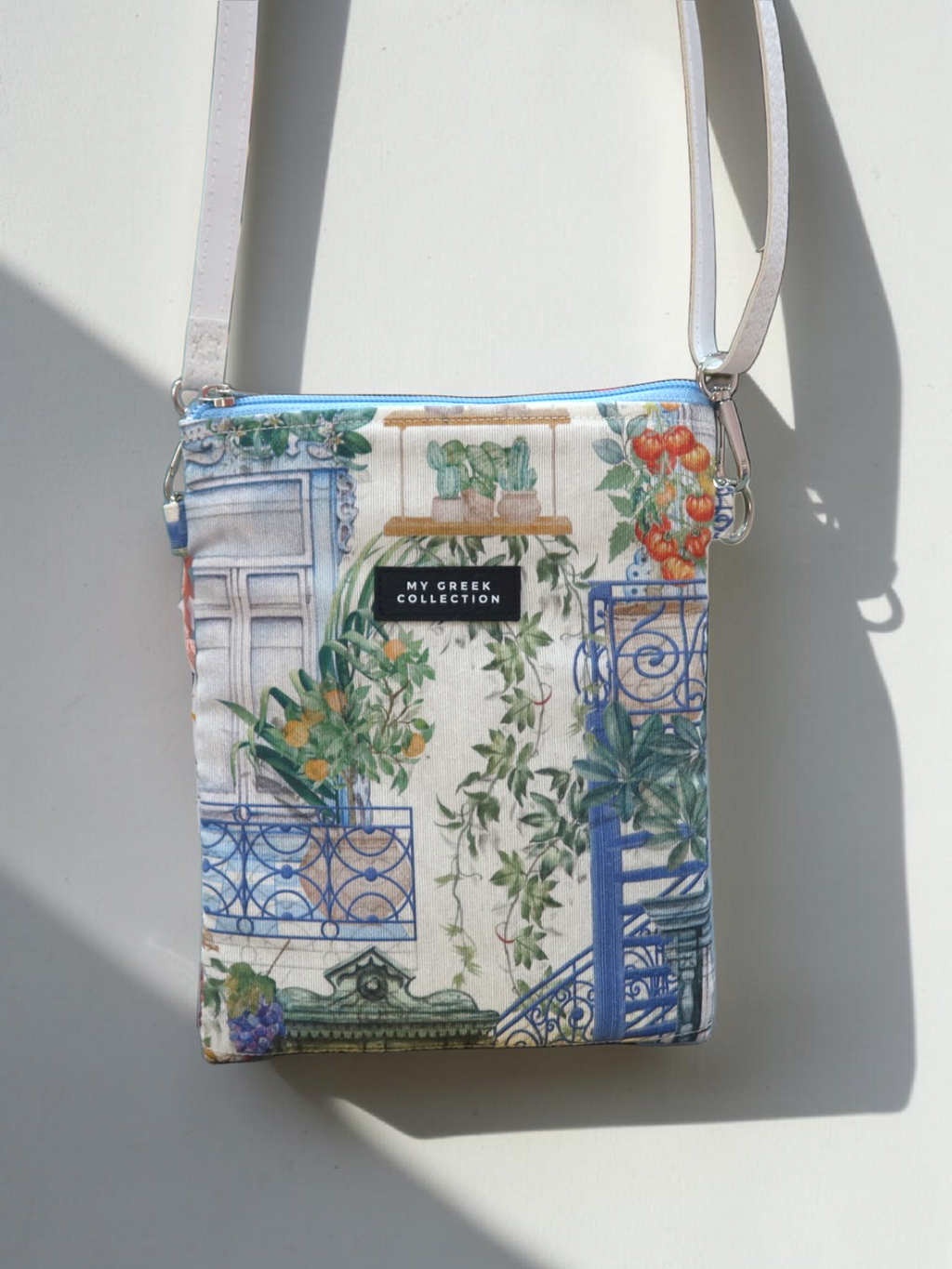 Meltemi / Mediterranean balconies Crossbody small Bag