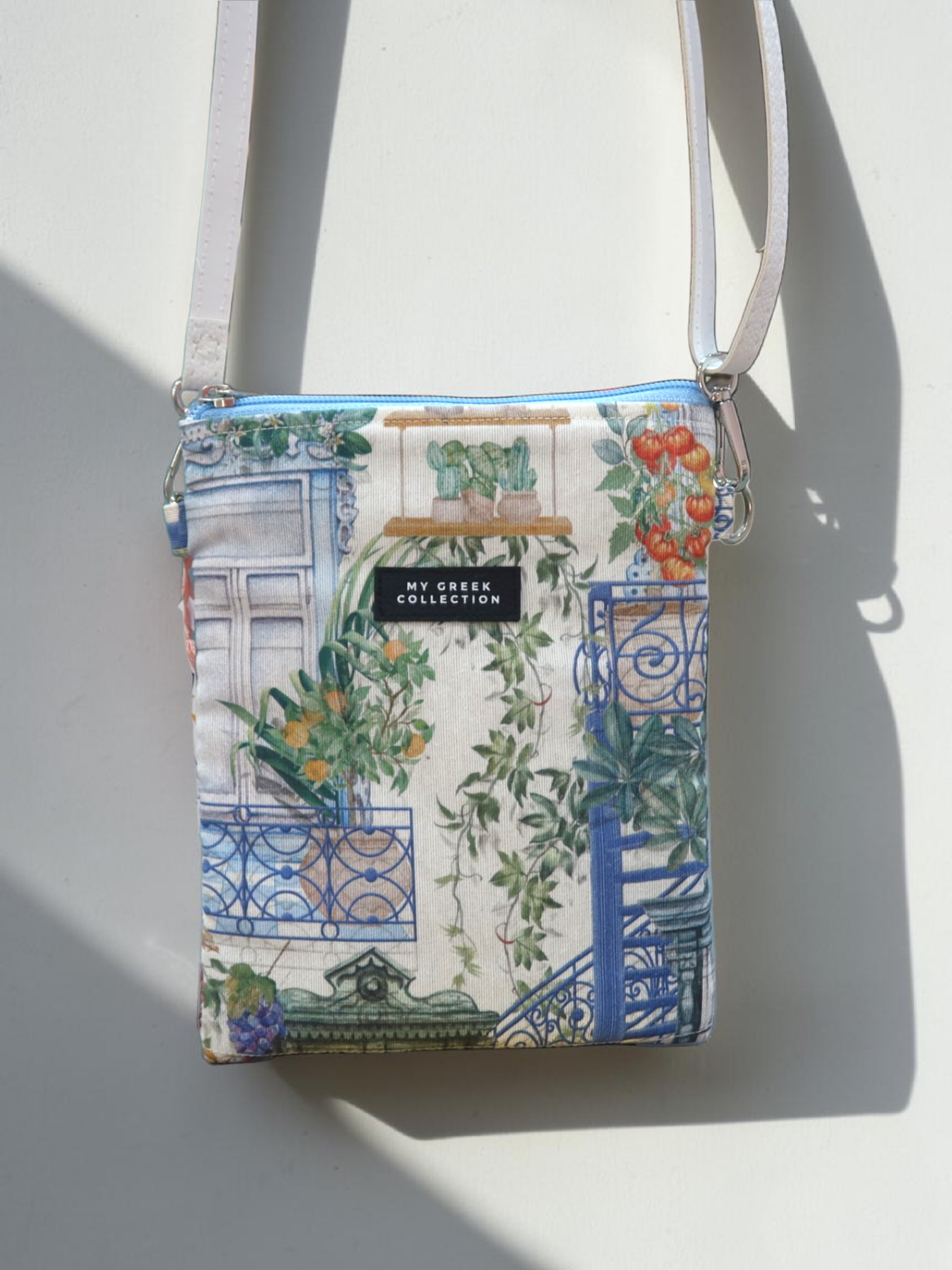 Meltemi / Mediterranean balconies Crossbody small Bag