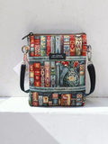 Meltemi / Old books Crossbody small Bag