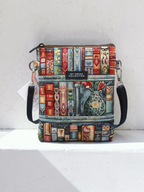 Meltemi / Old books Crossbody small Bag