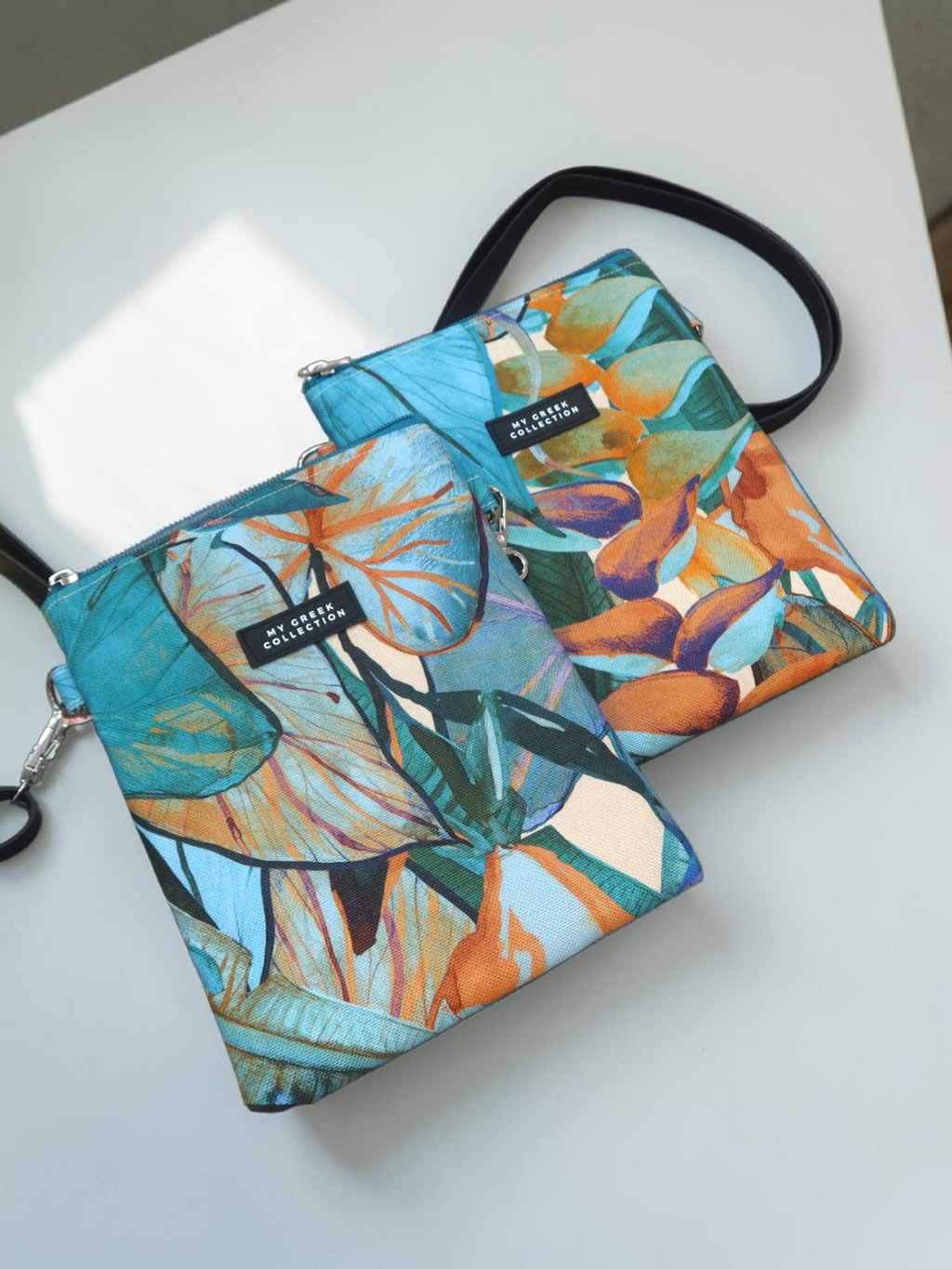 Meltemi / Leaves Crossbody small Bag