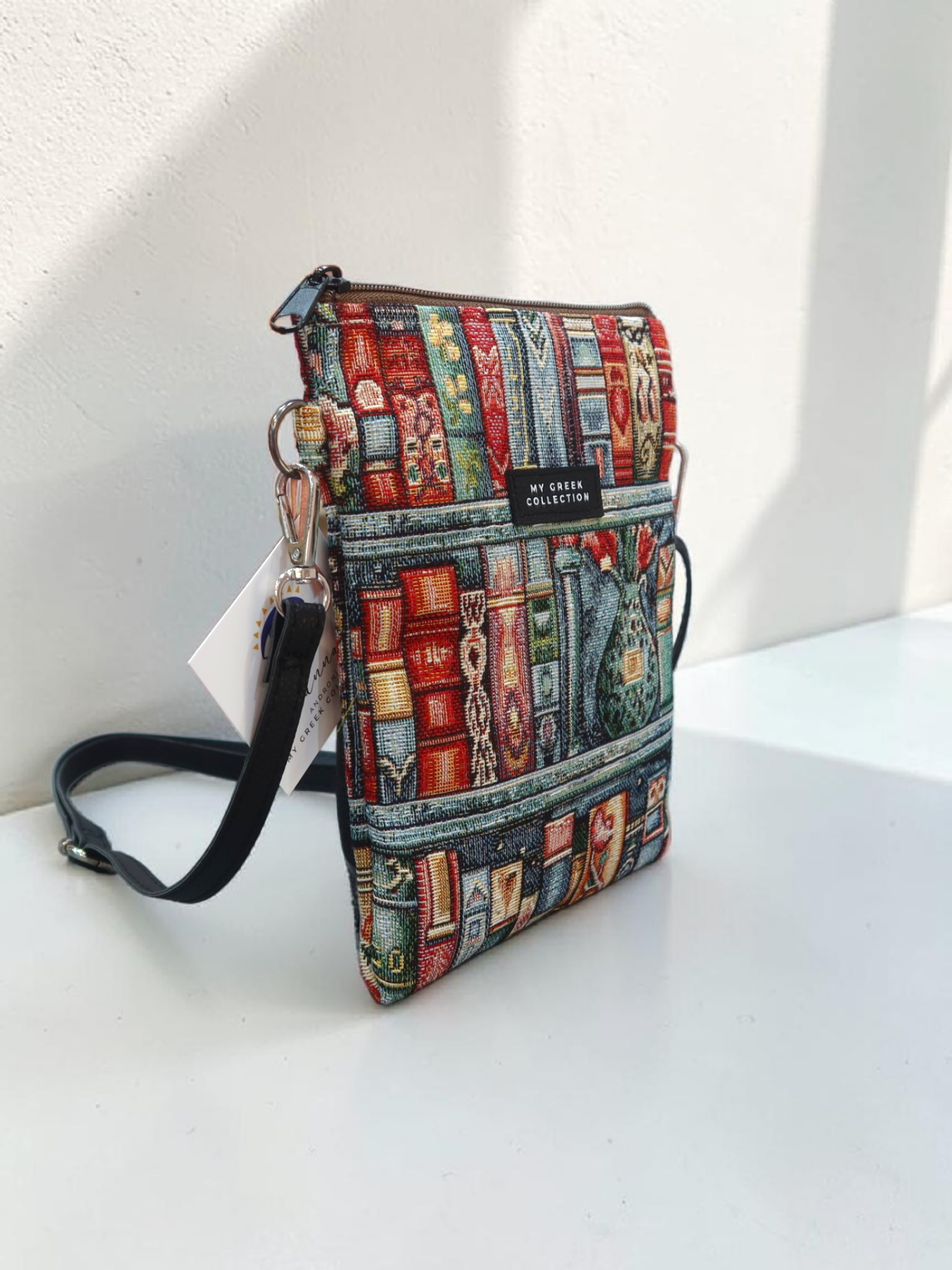 Meltemi / Old books Crossbody small Bag