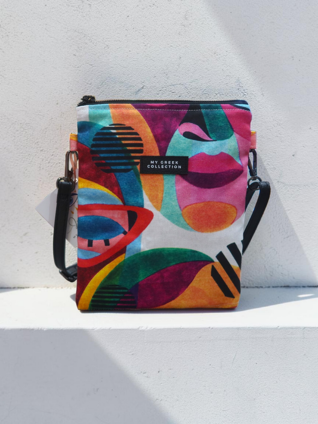 Meltemi / Faces Crossbody small Bag